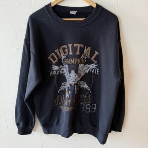 Vintage 1999 | Graphic Crewneck Sweatshirt | Indie Streetwear | Size La